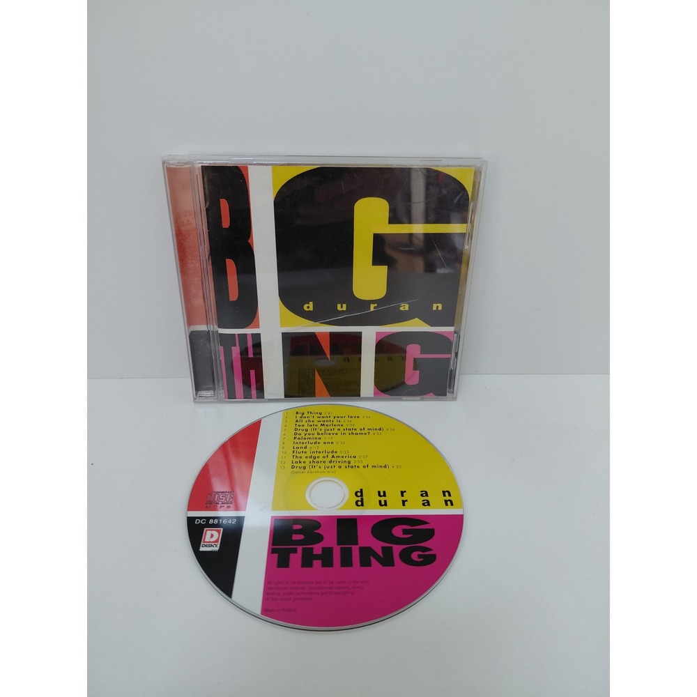 Duran Duran Big Thing CD 1997 Disky Reissue DC 881642 Pop Rock Album